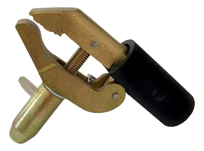 Garra Negativa Solda Bronze Morsa Grampo Terra Soldador 600a