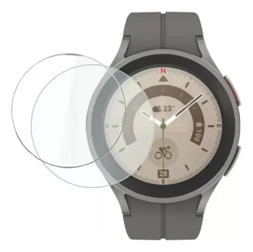 2 Uni Proteção Anti Impacto Vidro Para Watch5 Pro 45mm