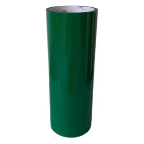 Filme De Recorte Pu Termocolante - Camisetas - 24cmx1metro Cor Verde