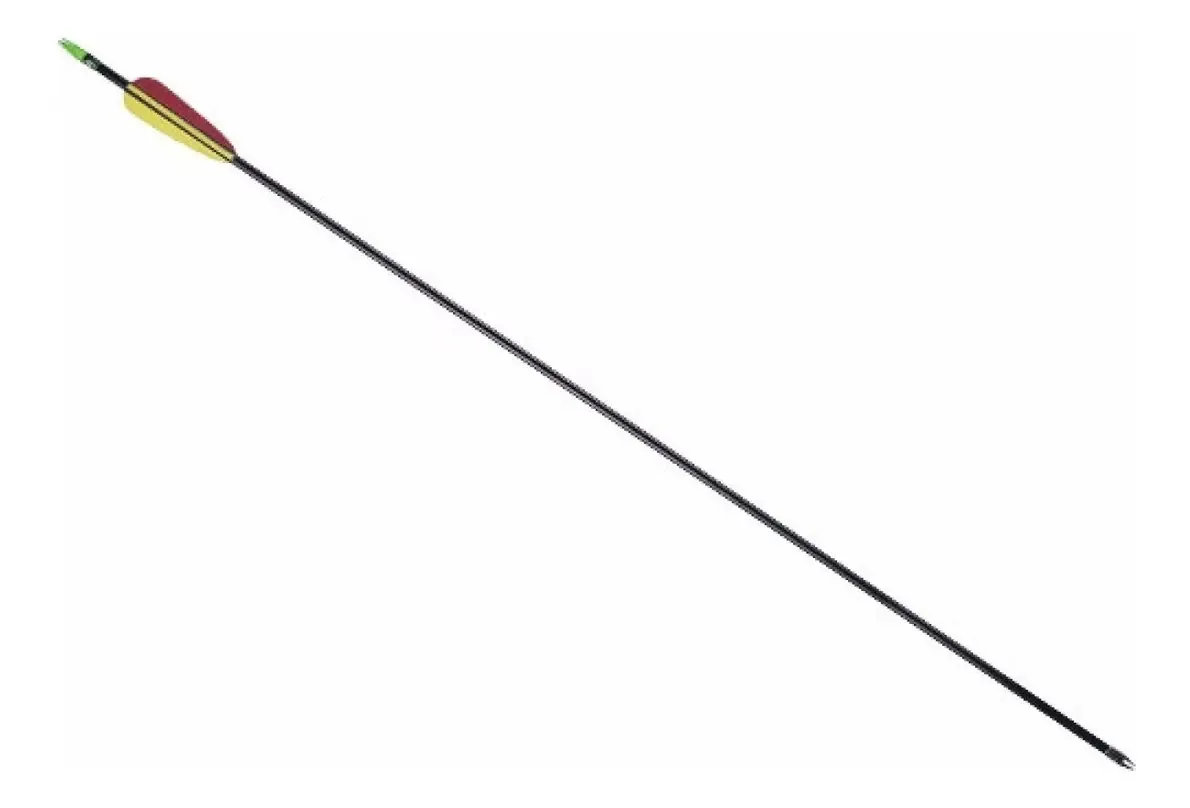 Flechas de tiro EK VD-047K pretas x10 unidades