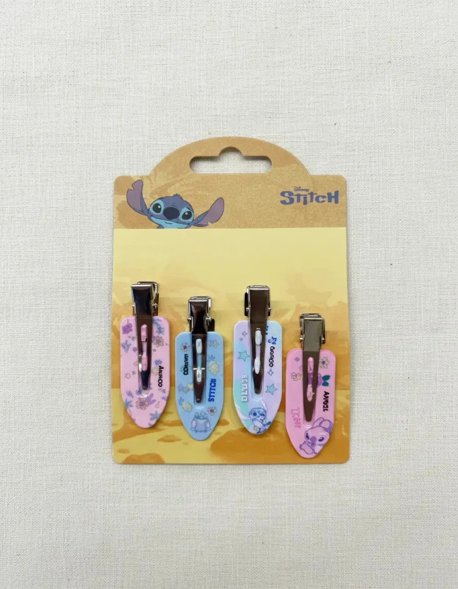 Conjunto de fivelas Disney Stitch Lilo & Stitch Clip Tic Tac