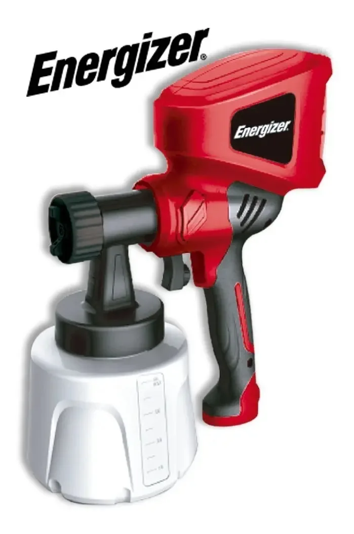 Pistola de pintura vermelha Energizer EZ400pg