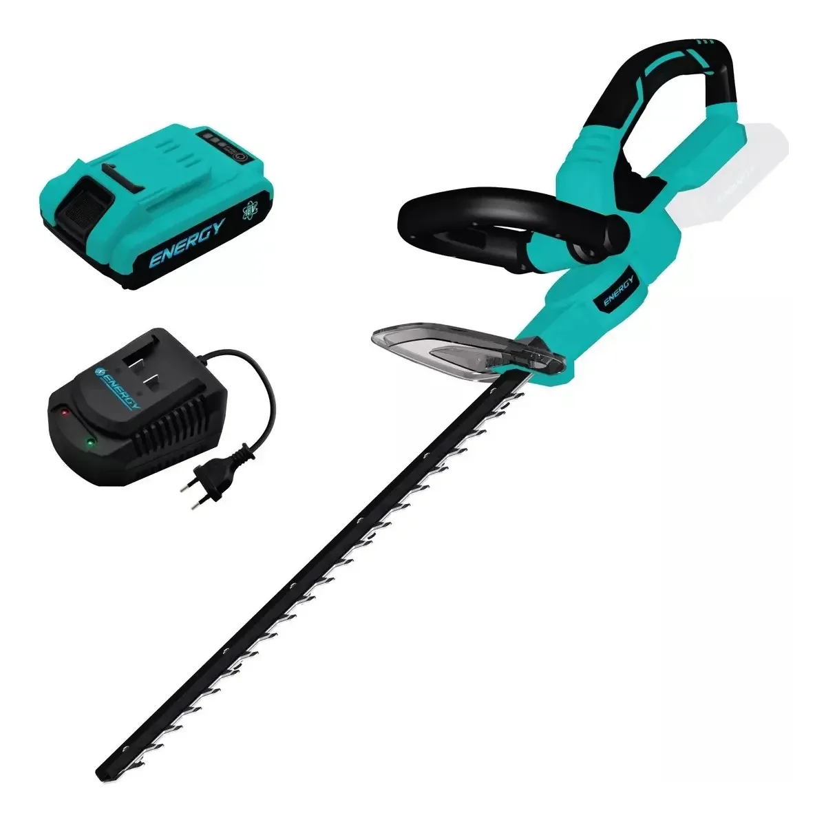 APARADOR DE CERCA sem fio com bateria de 51 cm Energy H16/18c1 cor turquesa