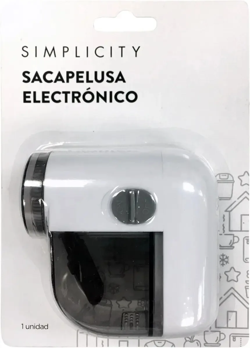 Removedor de Fiapos Eletrônico Simplicity para Roupas X 1 Un