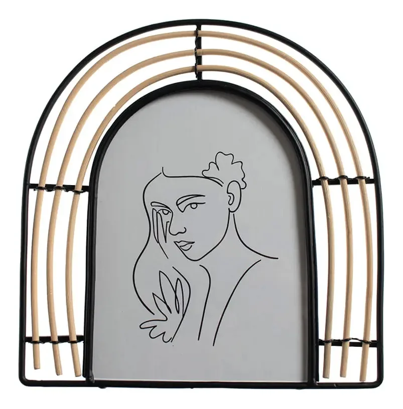 Porta-retratos Boho Simplicity Large Black Arch
