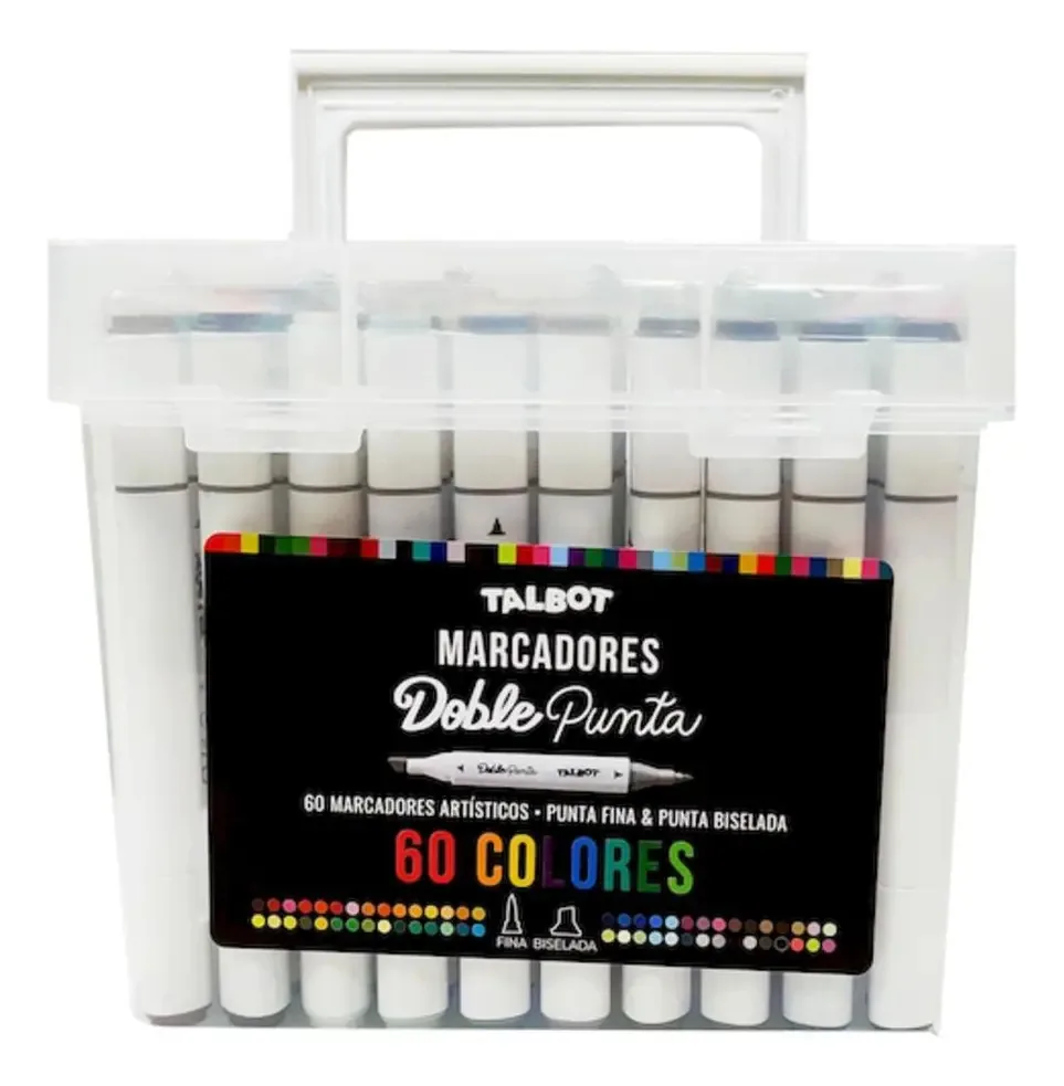 Estojo para marcadores de duas pontas Talbot X60u