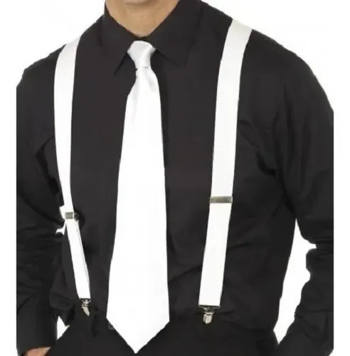 Alças de ombro de casamento ajustáveis em preto ou branco