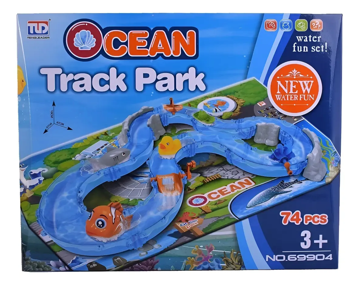 Pista aquática infantil X74 Pieces Ocean Park Water