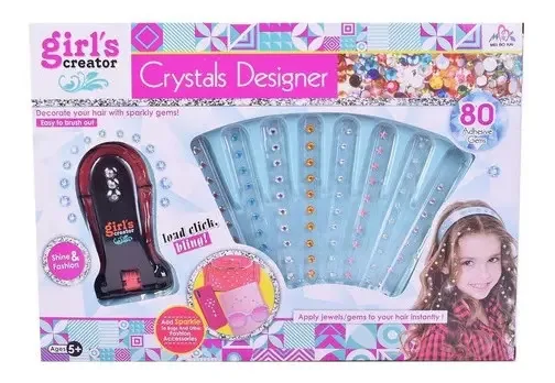 Aplicador de strass de cor metálica
