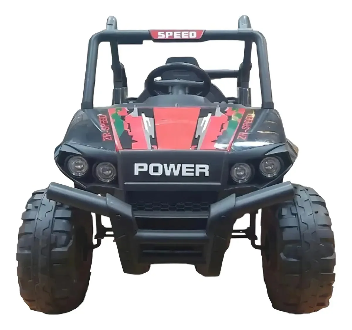 Carro a Bateria Tipo Buggy com Controle Remoto Cor Preta