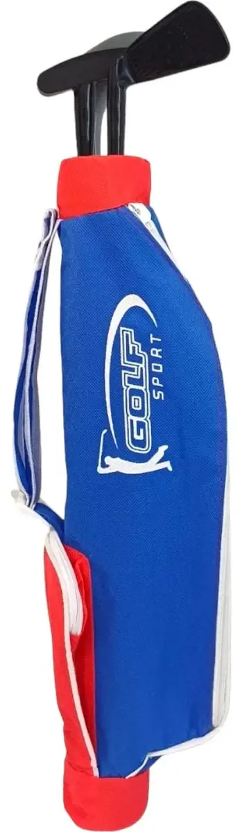 Bolsa Golf Game Plus com tacos, bola, bandeira e acesso