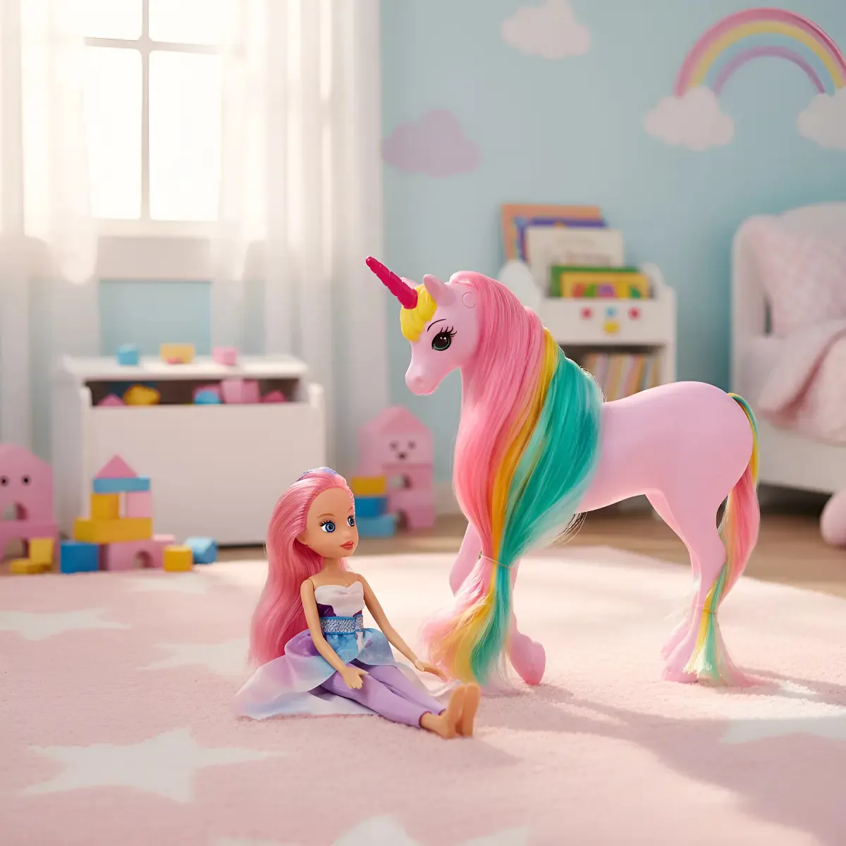 Boneca Zebra Unicorn