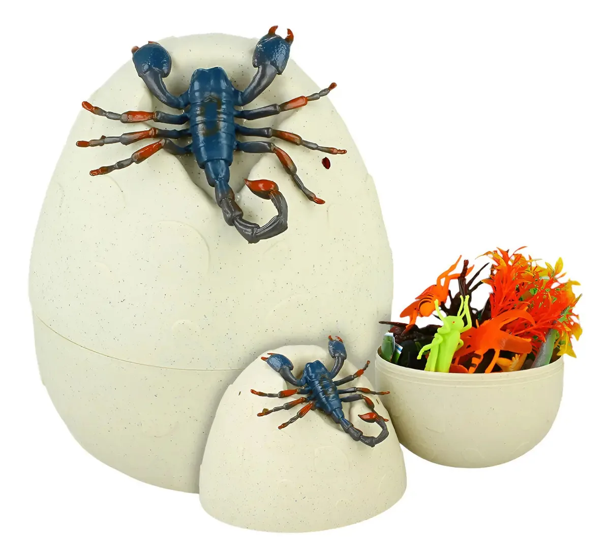 Conjunto de ovos de insetos de brinquedo