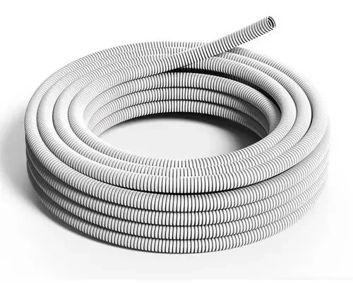 Tubo ondulado branco à prova de fogo Genrod X 25mts 1 1/2 40mm