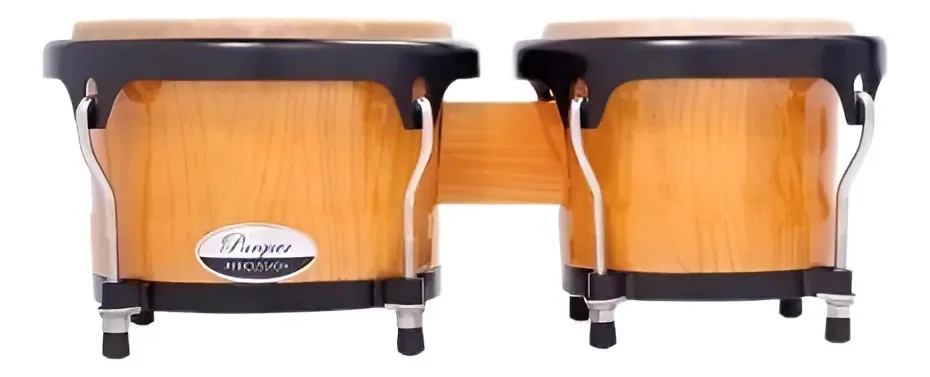 Anel preto de madeira natural personalizado Bongos Parquer 6.5 7.5