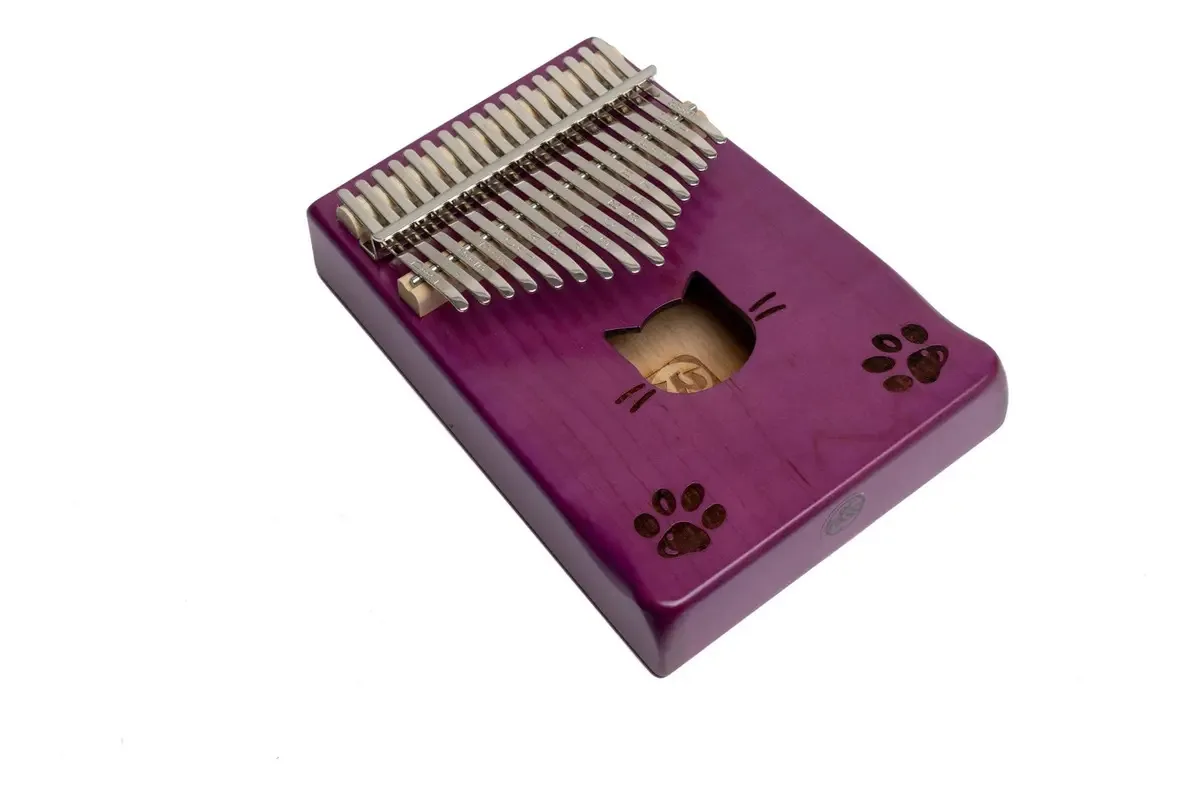 Kalimba Walter Professional, madeira roxa, 17 notas, cor violeta