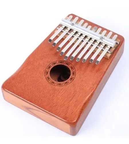 Walter Acoustic Kalimba Mahogany Wood 10 Notes Dark Brown Steel