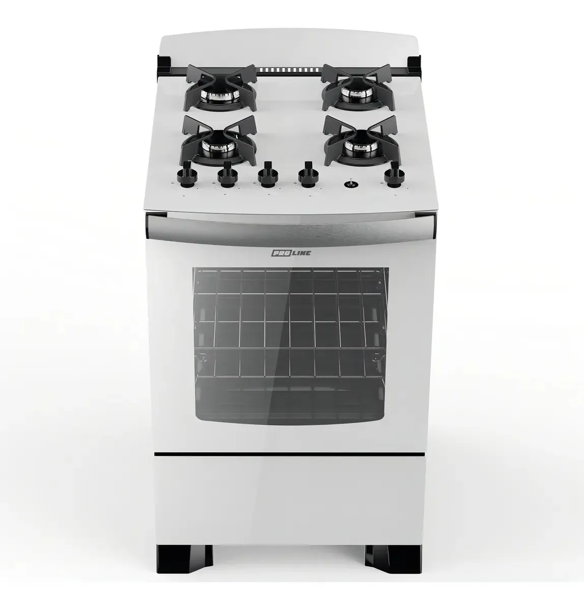 Fogão Multigás Proline 4 Burner White
