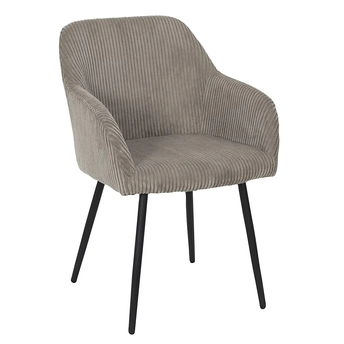 Cadeira Scott Grey com apoios de braços
