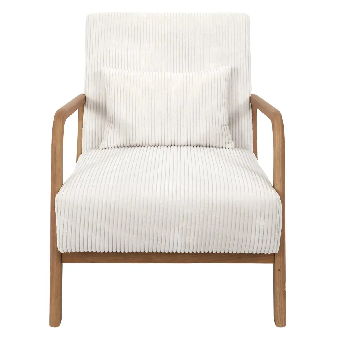 Cadeira Scott Beige com apoios de braços