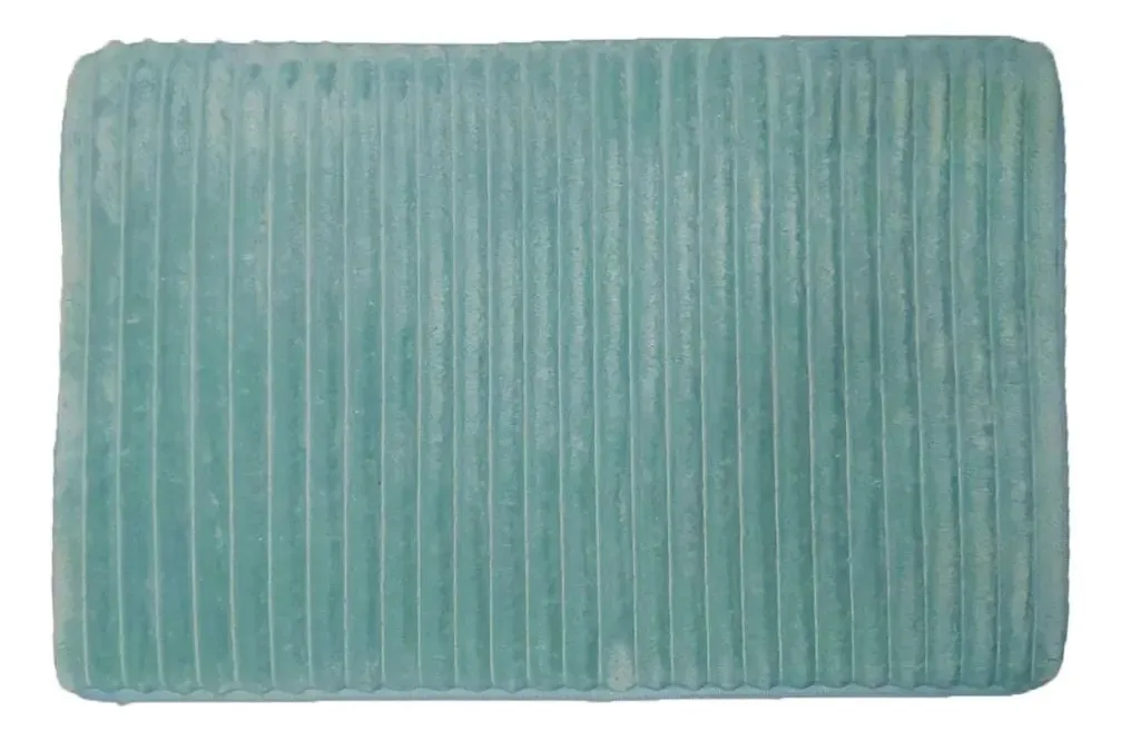 Tapete 50x70 Corttex Relax Verde Agua