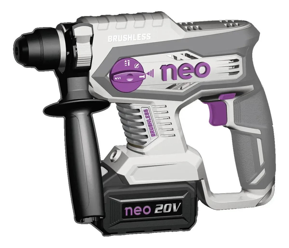 Martelo rotativo Neo RM112220C1 Cor Cinza