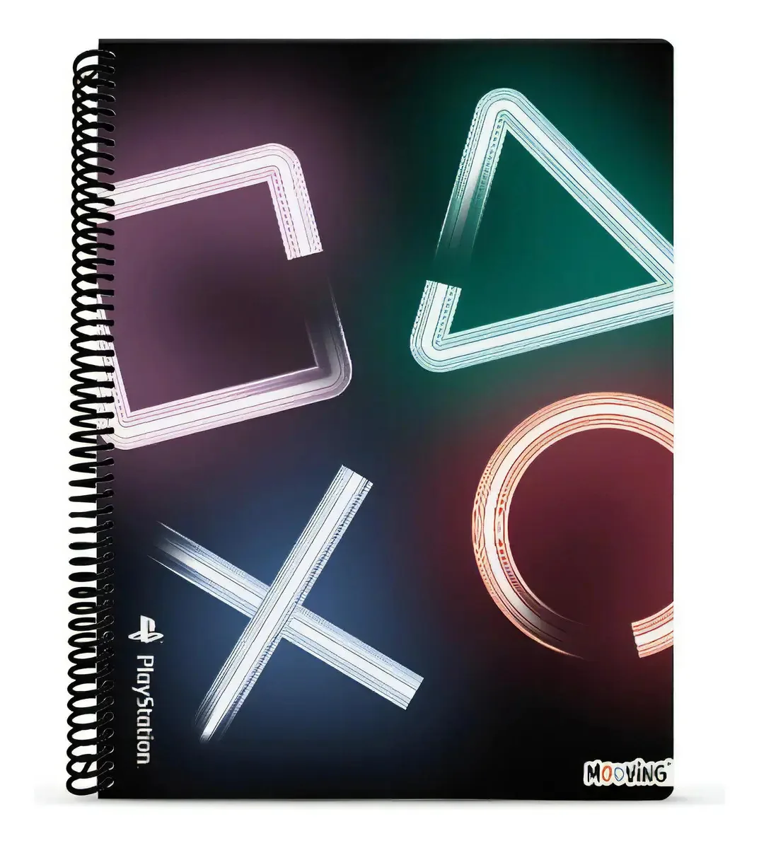 Caderno Universitário Playstation 80 Fls T/sr Mooving Color 2