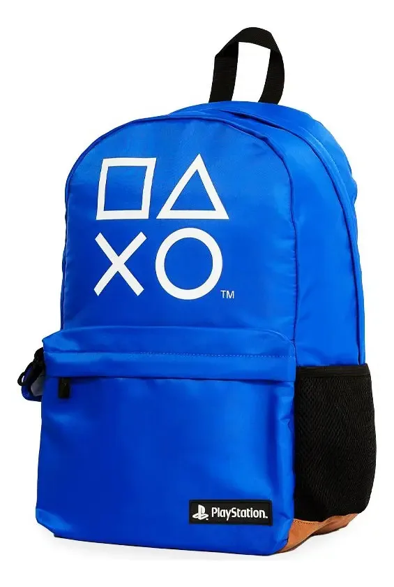 Mochila traseira azul Mooving Sharif Express de 18 polegadas para Playstation