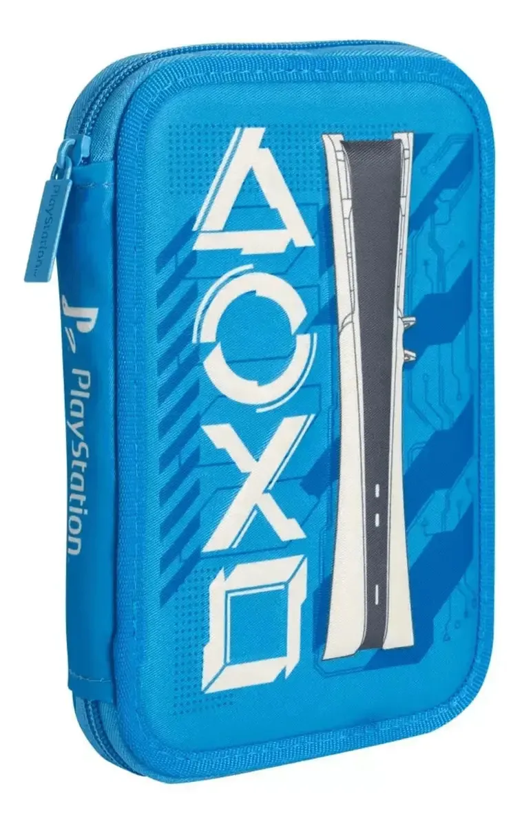 Capa Playstation Mooving Blue de 2 camadas
