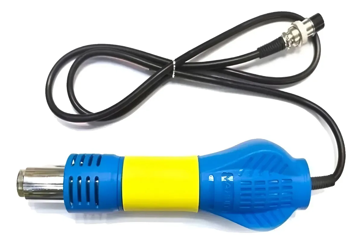Substituição do ventilador Yaxun 881d 881d+ 886d+ azul/preto
