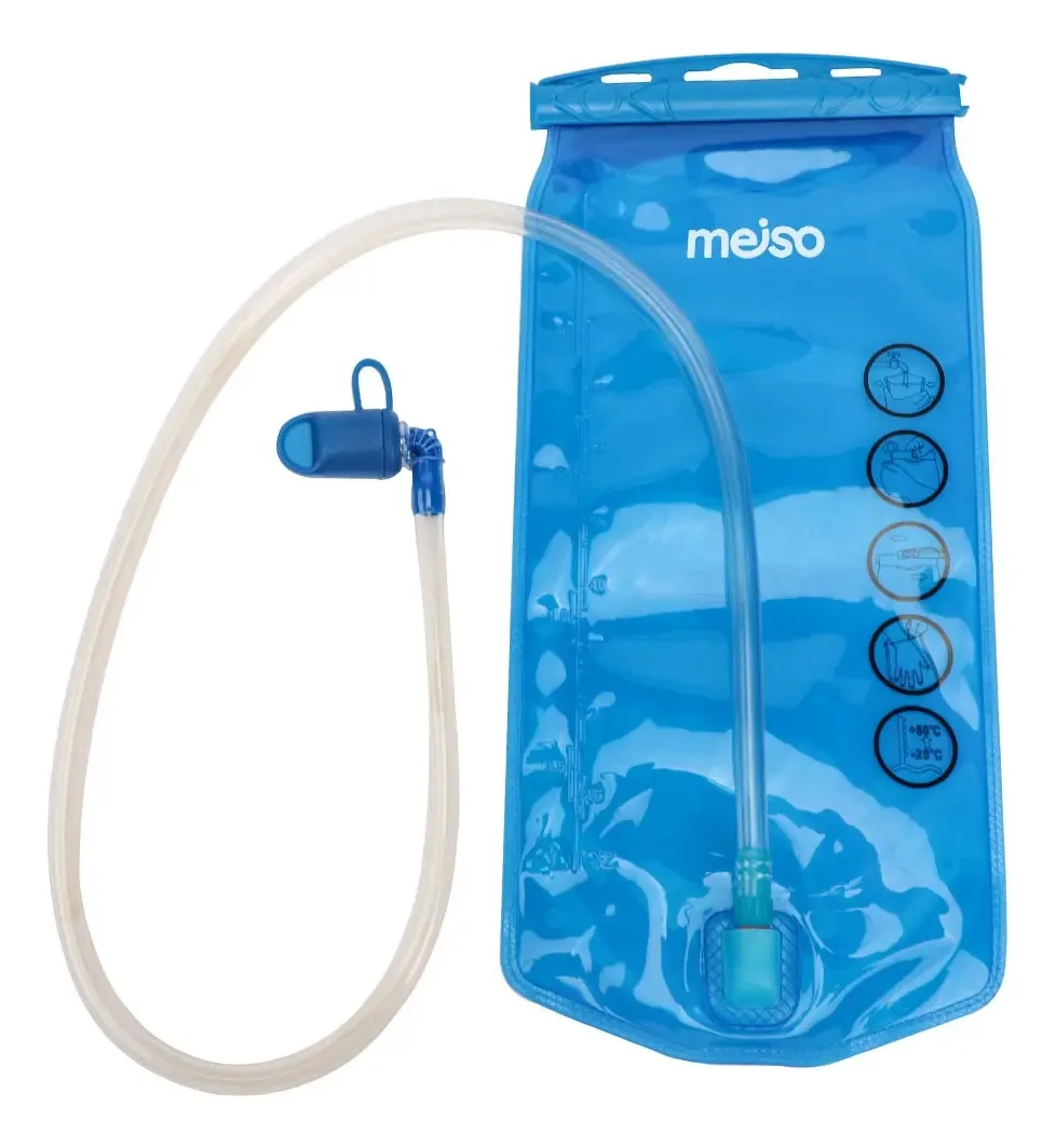 Bolsa de hidratação 2l Mangueira 100cm 17,5 x 34,2 cm Meiso