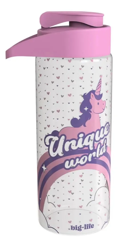 Garrafa de hidratação Biglife Unicorn Ss