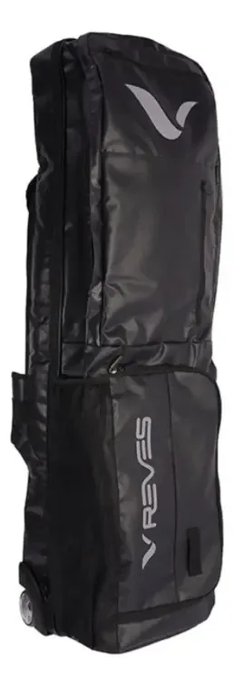 Bolsa de hóquei preta Wheelie Reves com rodas Palero