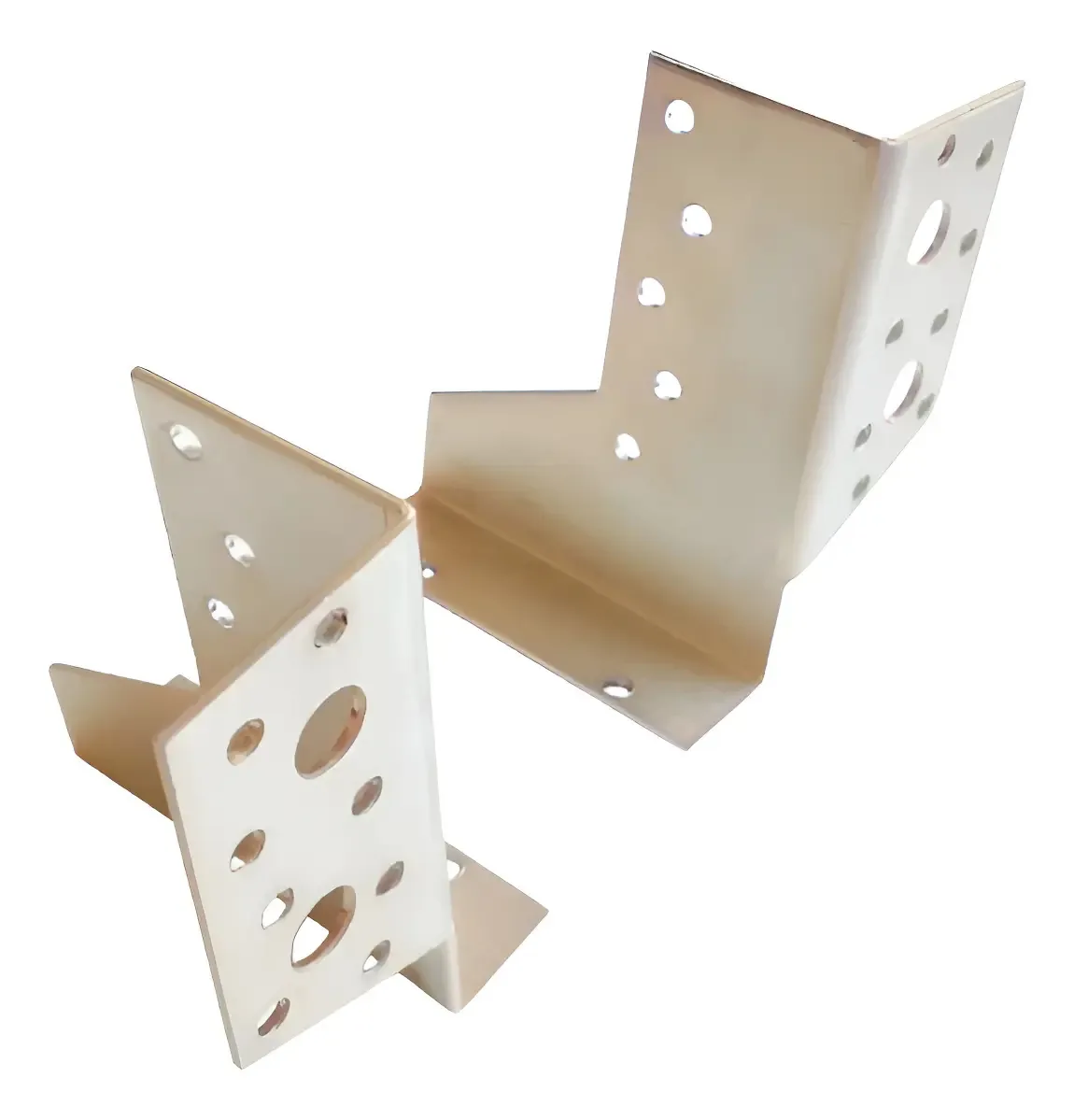 Suporte Ajustável P/ Vigas Tipo Aberto (80x100x2mm) 02 Un