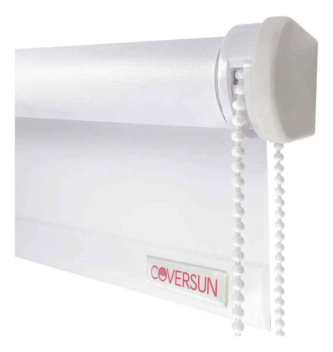 Cortina Coversun Blackout Roller - cortina branca lisa de 1,3 m x 1,85 m - unidade por 1