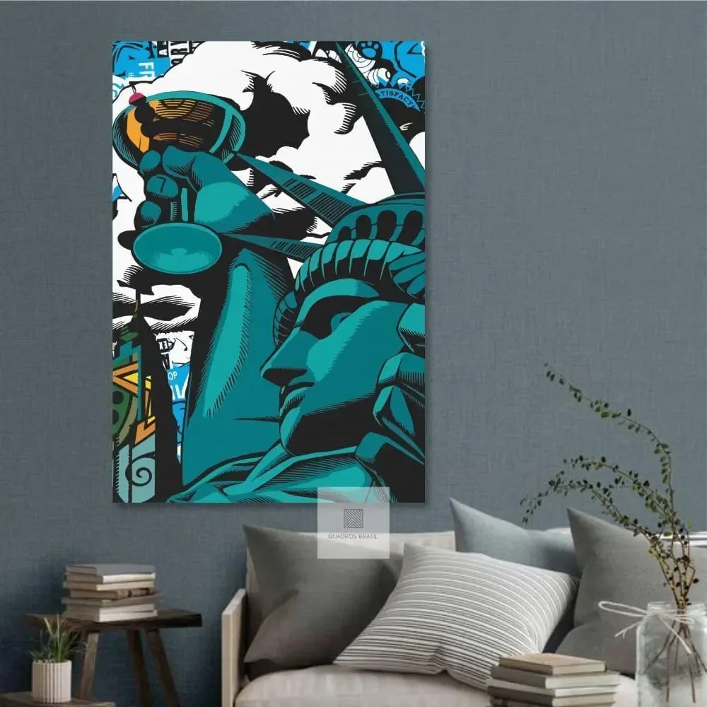 Quadro Liberdade E Um Drink Please
