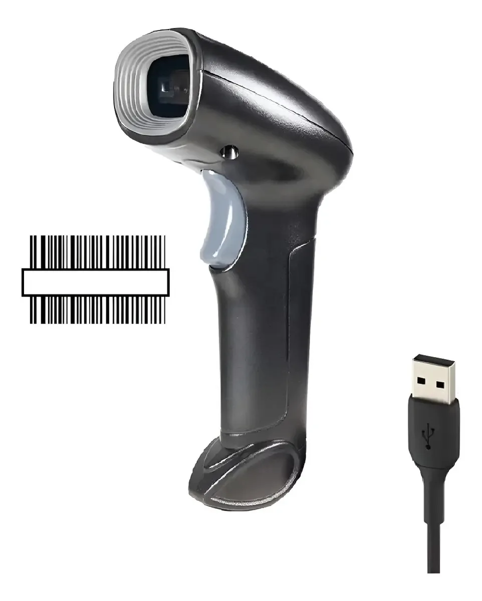 Leitor de Código de Barras Emb-Utilit le705 USB 2D Preto