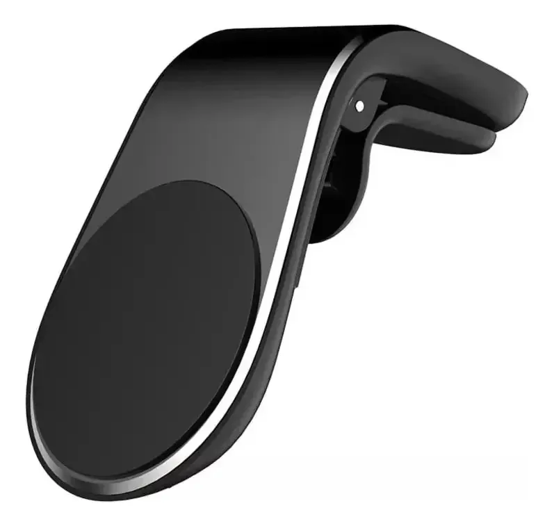Suporte Celulares Magnético Preto AA PREMIUM FULL Fixação Clipe
