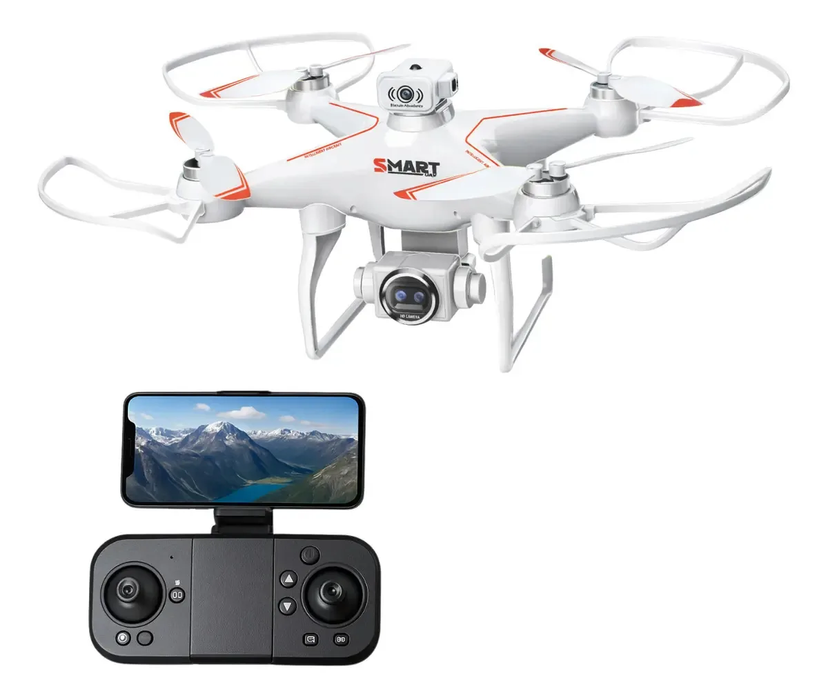 Drone Sentinel X Diversão E Estabilidade 2.4ghz P/ Iniciante Cor Branco