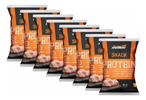 08 Snacks Salgados Proteico - New Millen