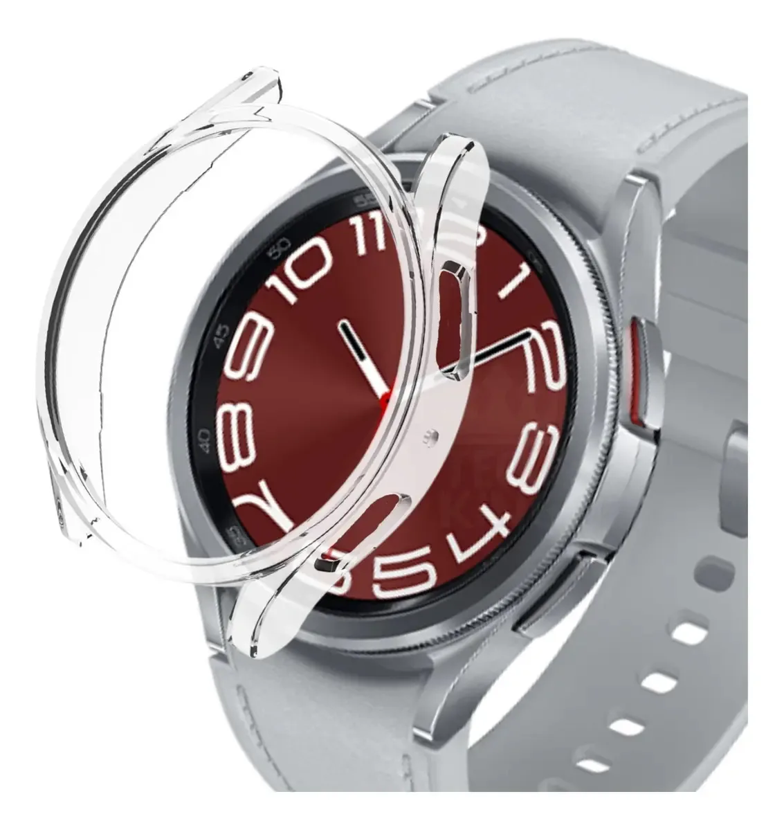 Capa Bumper Acrílico Galaxy Watch6 43mm - Transparente