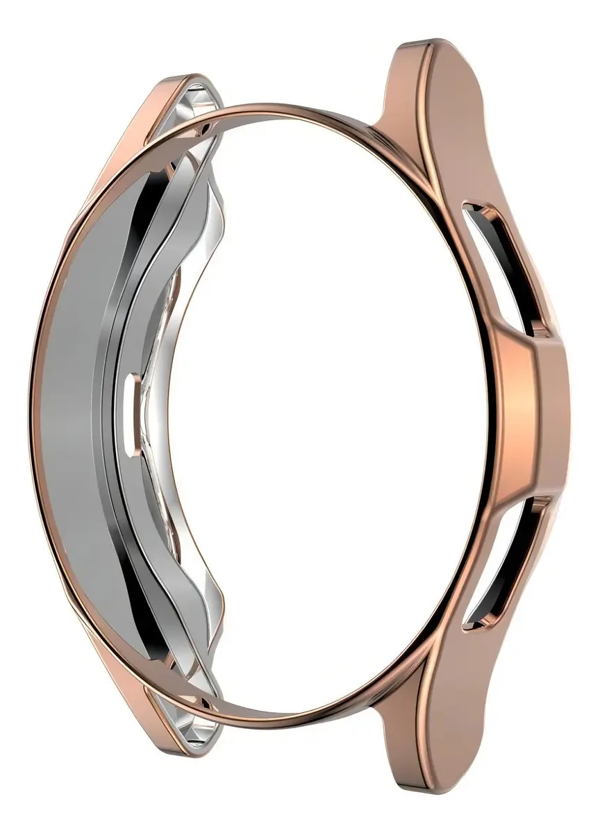 Case Silicone Vazada Galaxy Watch4 Classic 46mm - Rose Gold