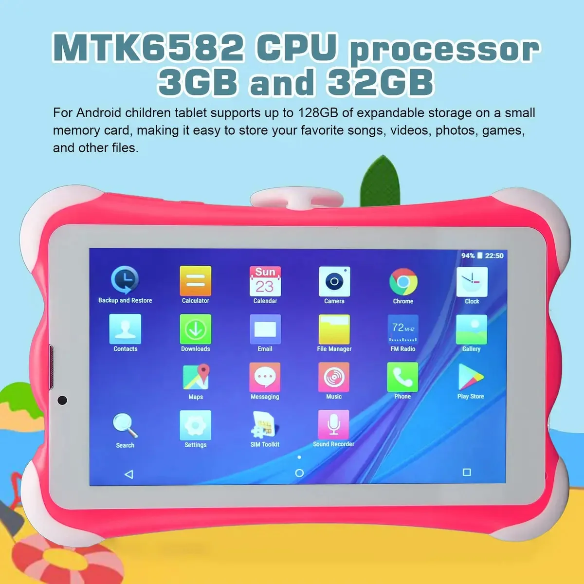 Tablet 32GB rosa