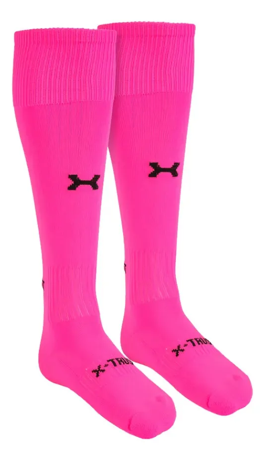 Meias masculinas de fucsia e hóquei X-trust
