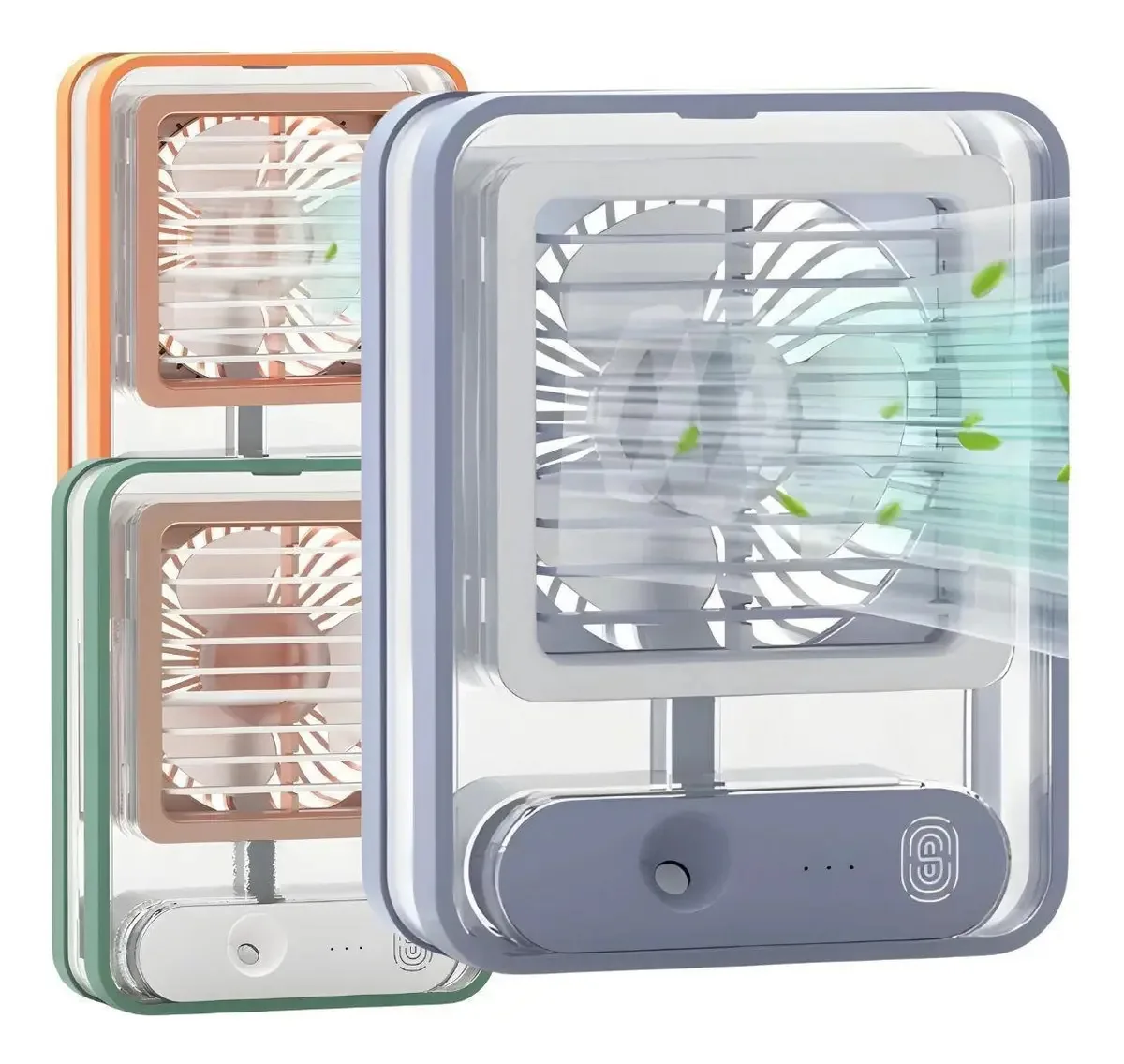 Mini Ventilador Climatizador Portátil Recarregavel - Sortido