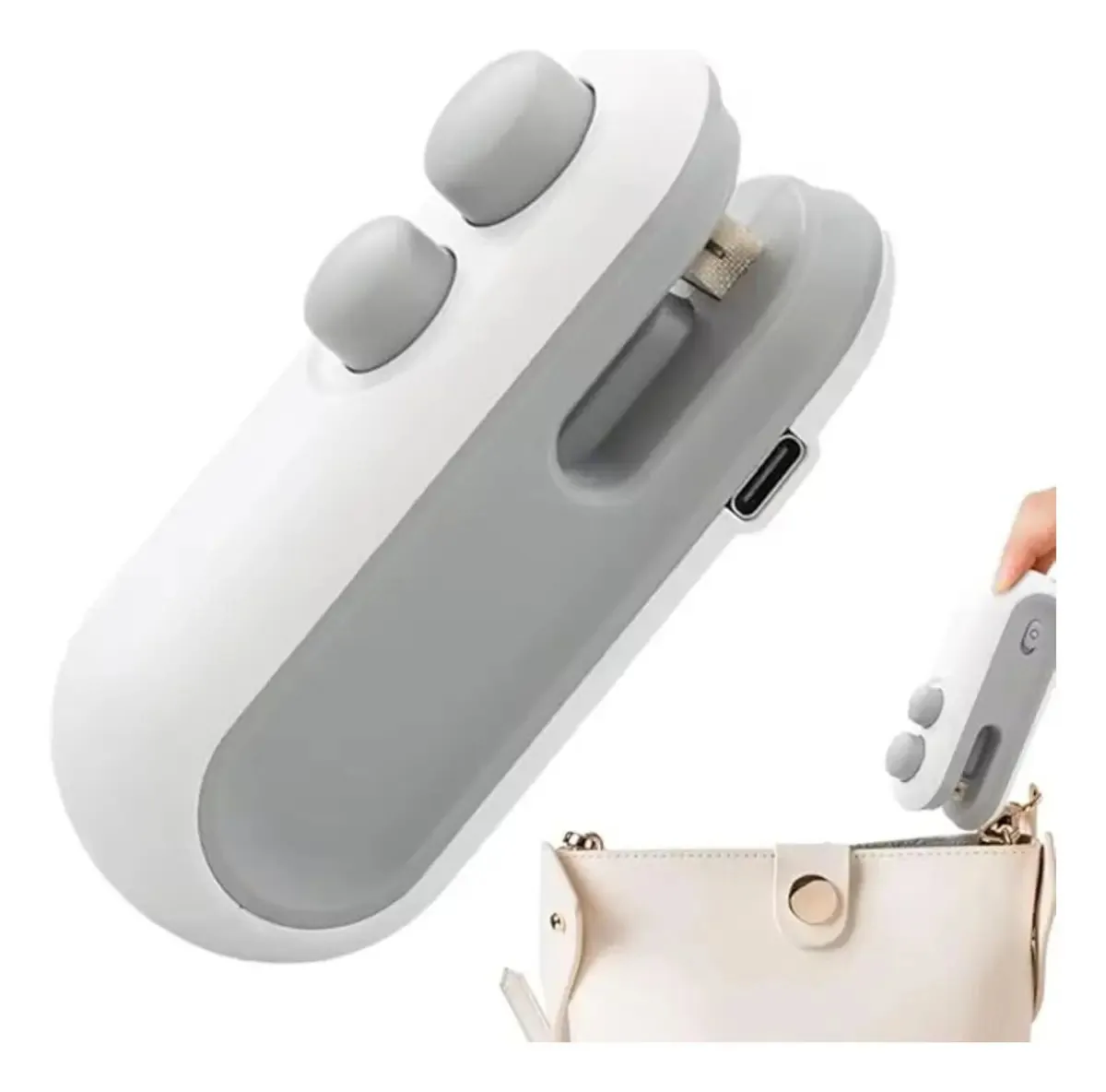 Mini Seladora Portátil De Embalagens Plásticas