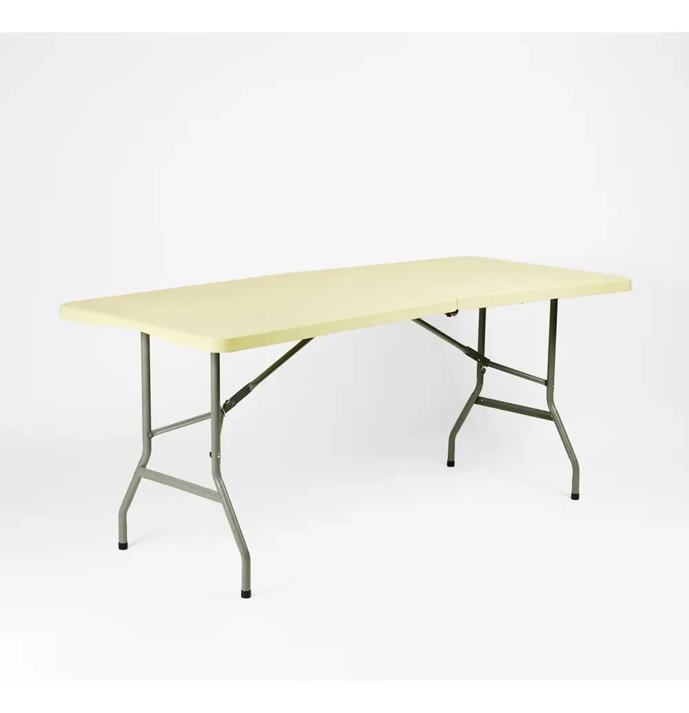 Mesa dobrável de jardim 180cm Doite Color Yellow