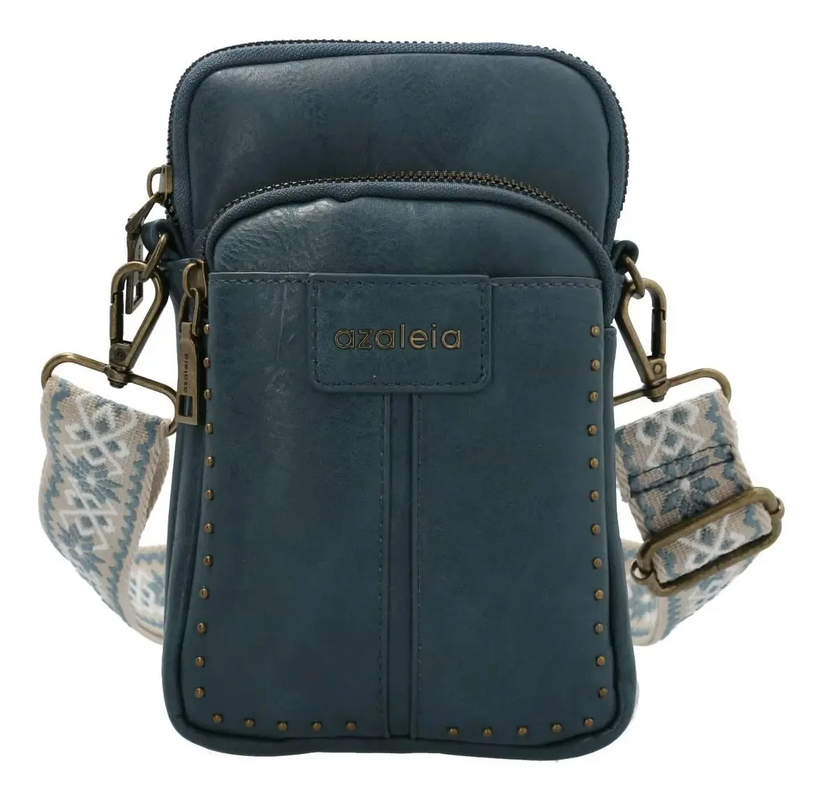 Bolsas Dakota Cross Feminina Azul Azaleia