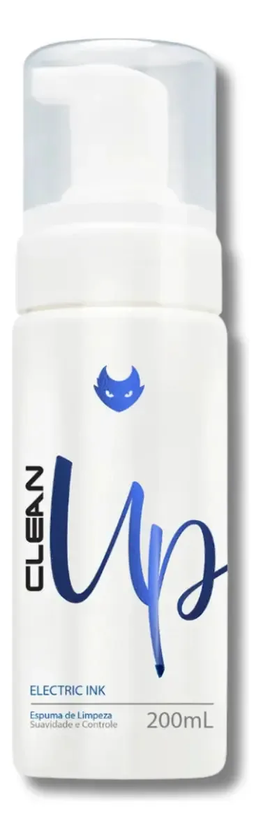 Espuma Limpeza Clean Up 200ml Electric Ink Tattoo Tatuagem