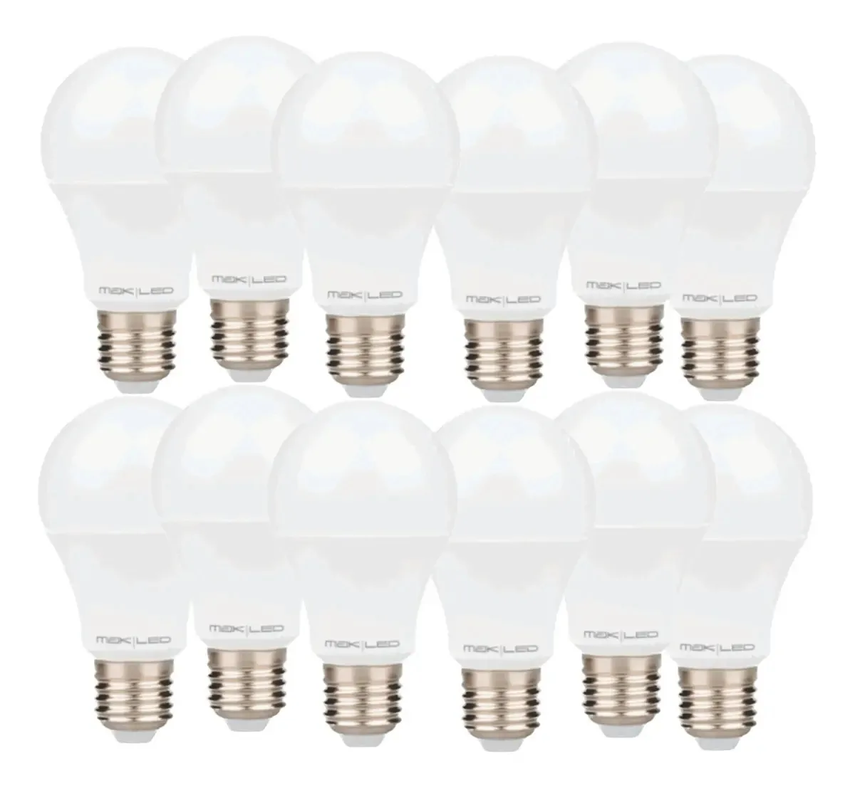 Kit 12 Lampadas Led 9w 127/220
